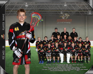 Lacrosse team photography
